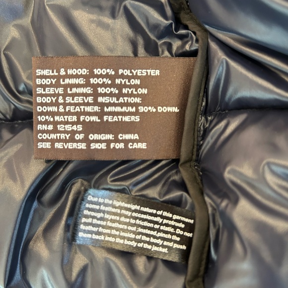 ❄️MICHAEL Michael Kors EUC Men's Down Black Puffer Jacket - Picture 13 of 14